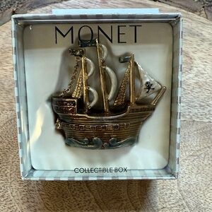 Monet Ship Collectible Box